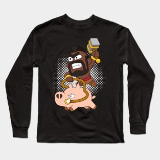 Cute Hog Long Sleeve T-Shirt